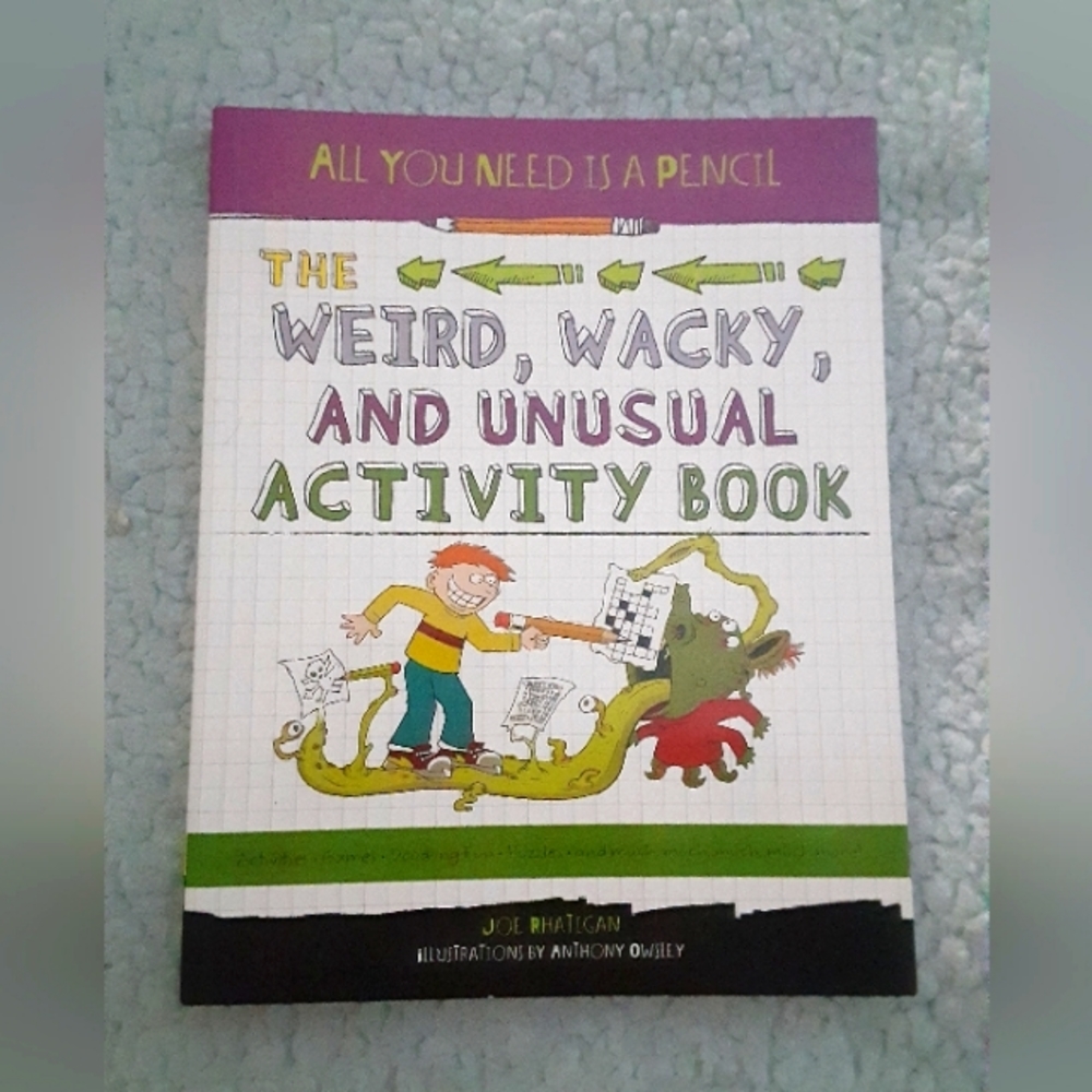 The Weird Whacky Unusual Activity book NEW